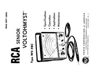 RCA-WV98C_Senior VoltOhmyst.Meter preview